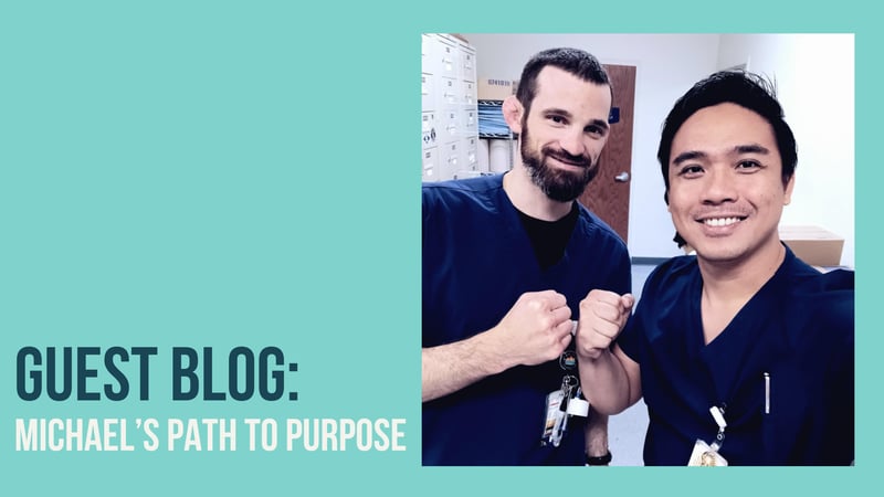 GUEST BLOG: Michael's path to purpose