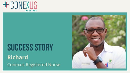 Richard’s Story: U.S. Nursing Ambitions Supported by Conexus