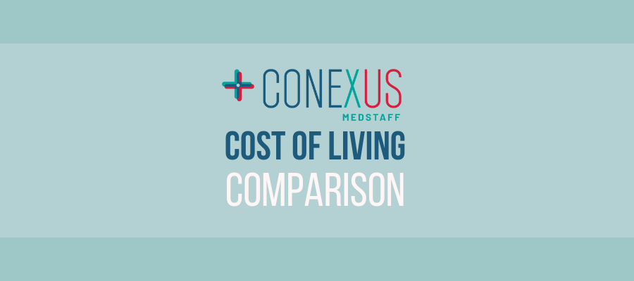U.S. cost of living comparison for international healthcare professionals – Austin vs San Angelo