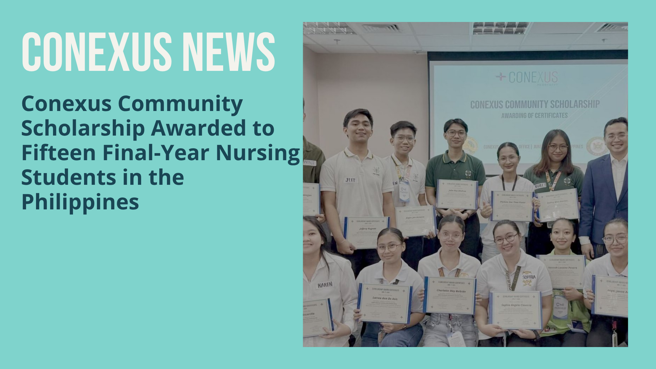 Community scholarship launch